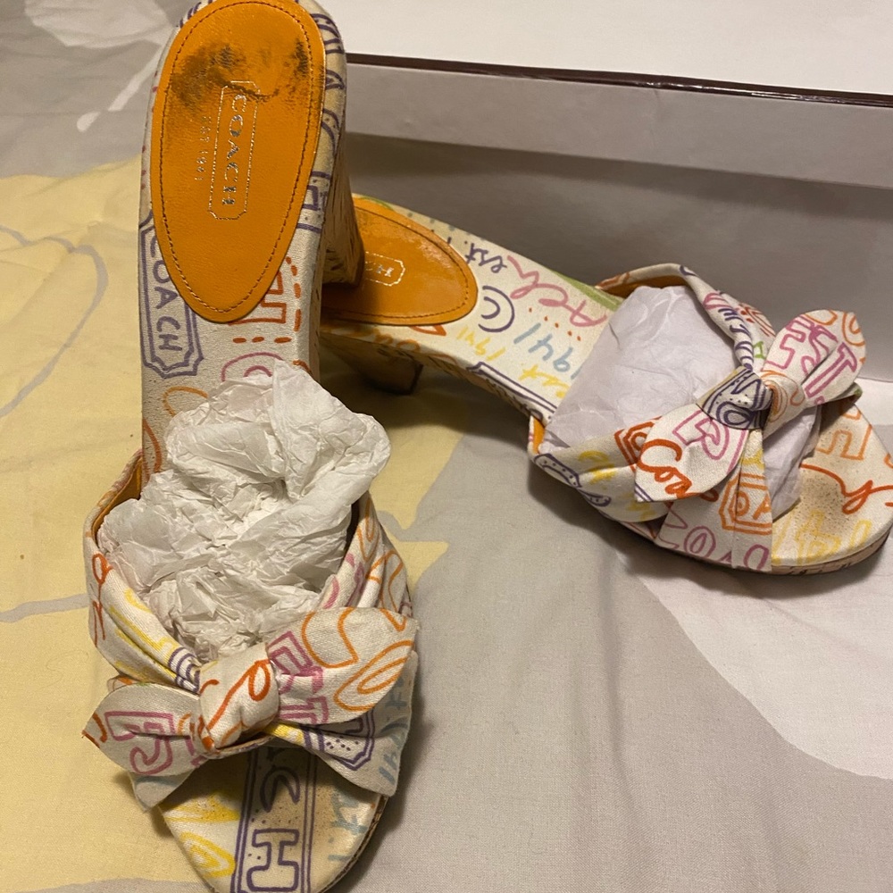Coach sandals